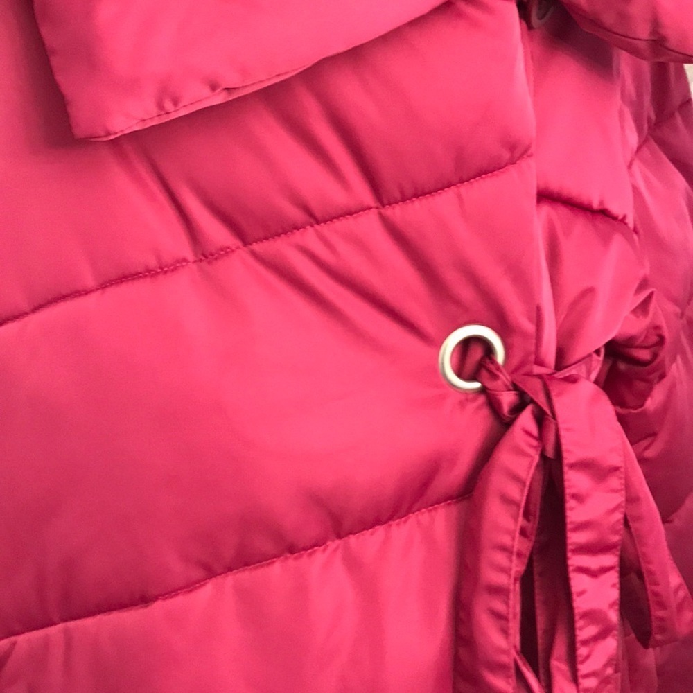 Anthropologie AVEC LES FILLES PINK PUFFER COAT NEW - Picture 4 of 8